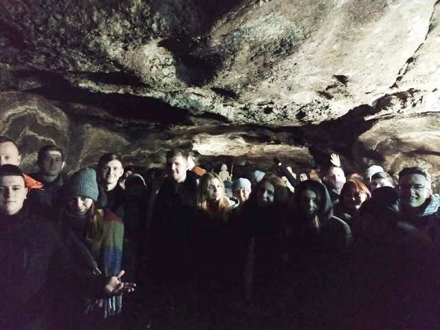 У підземному музеї Трипільської культури печері ``Вертеба`